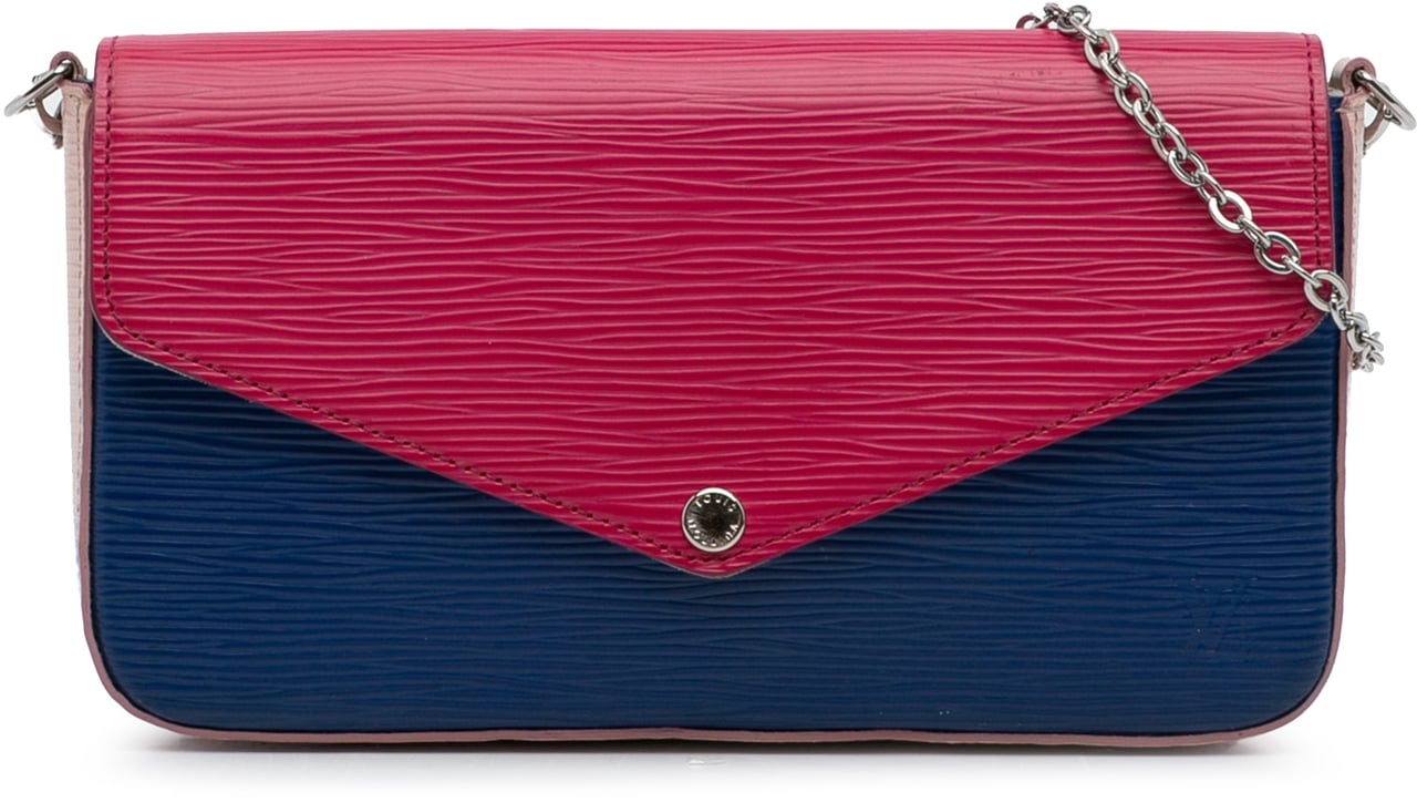 Louis Vuitton Epi Tricolor Pochette Felicie Roze