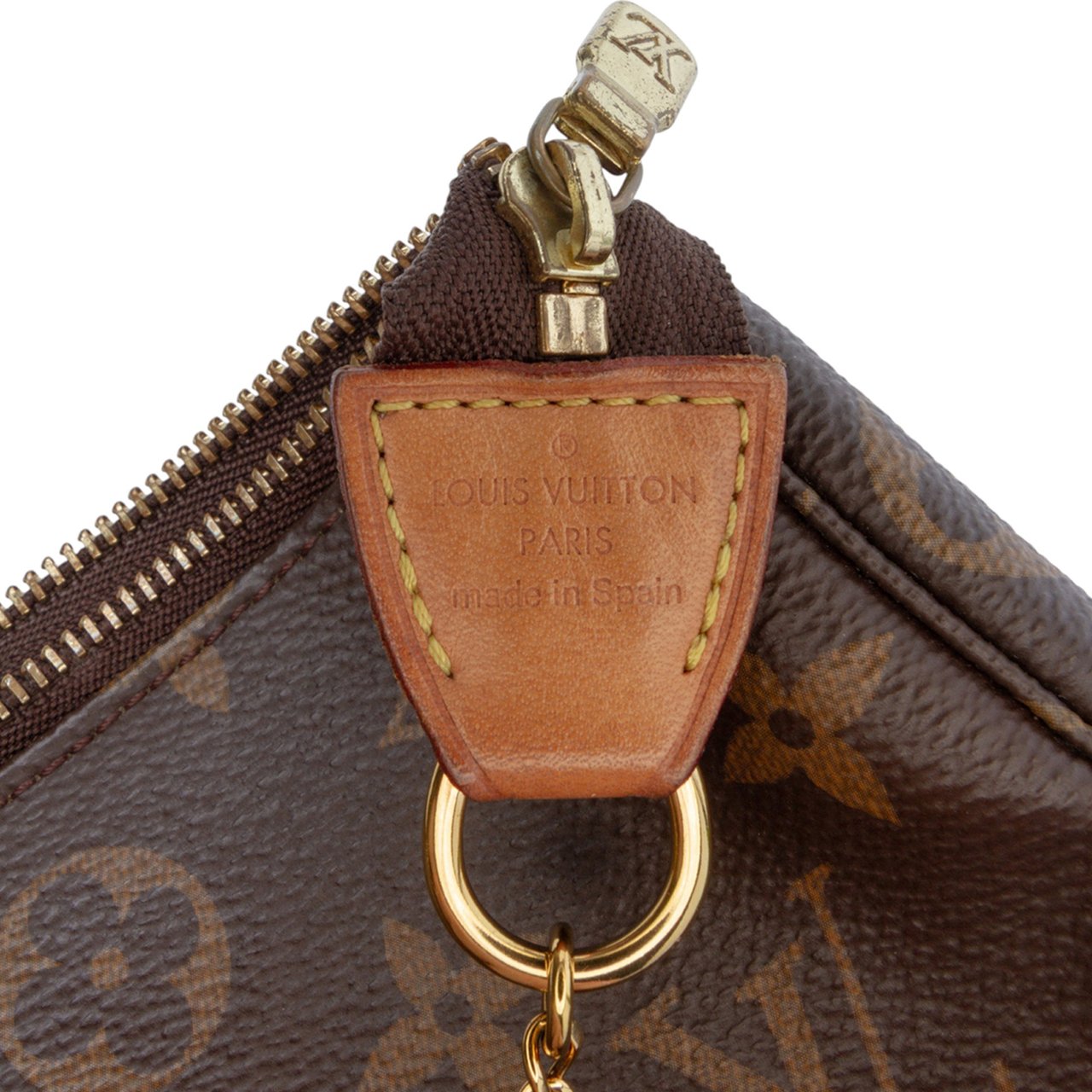 Louis Vuitton Monogram Mini Pochette Accessoires Bruin