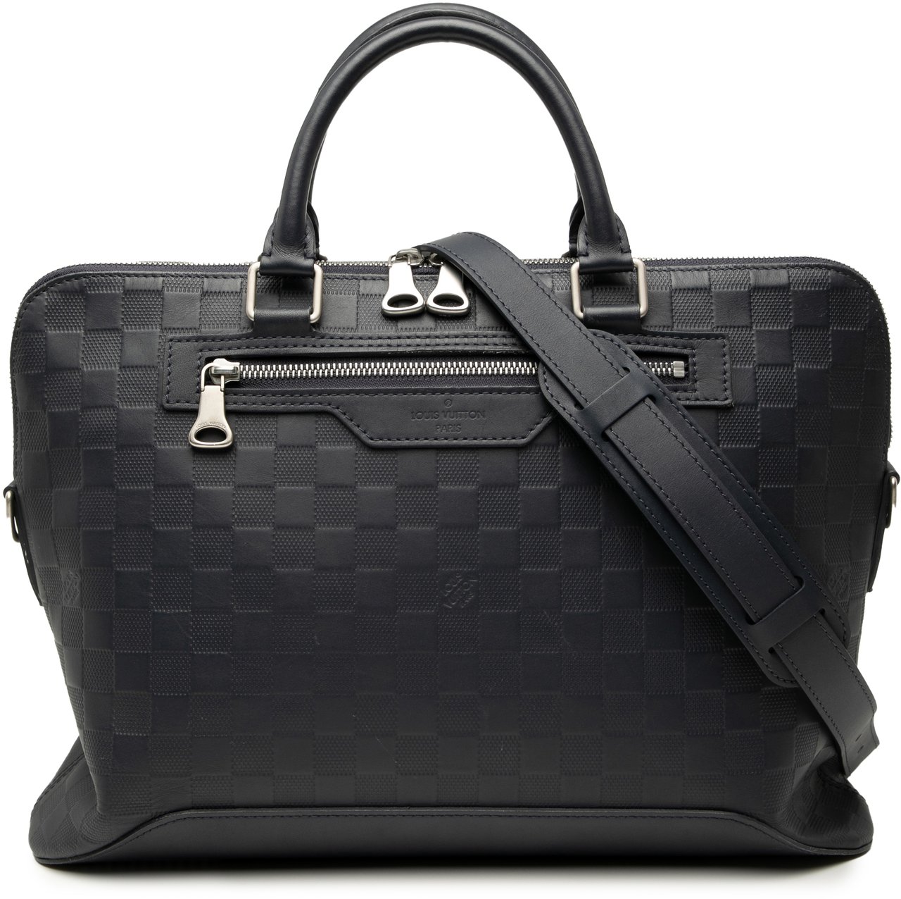 Louis Vuitton Damier Infini Avenue Soft Briefcase Zwart