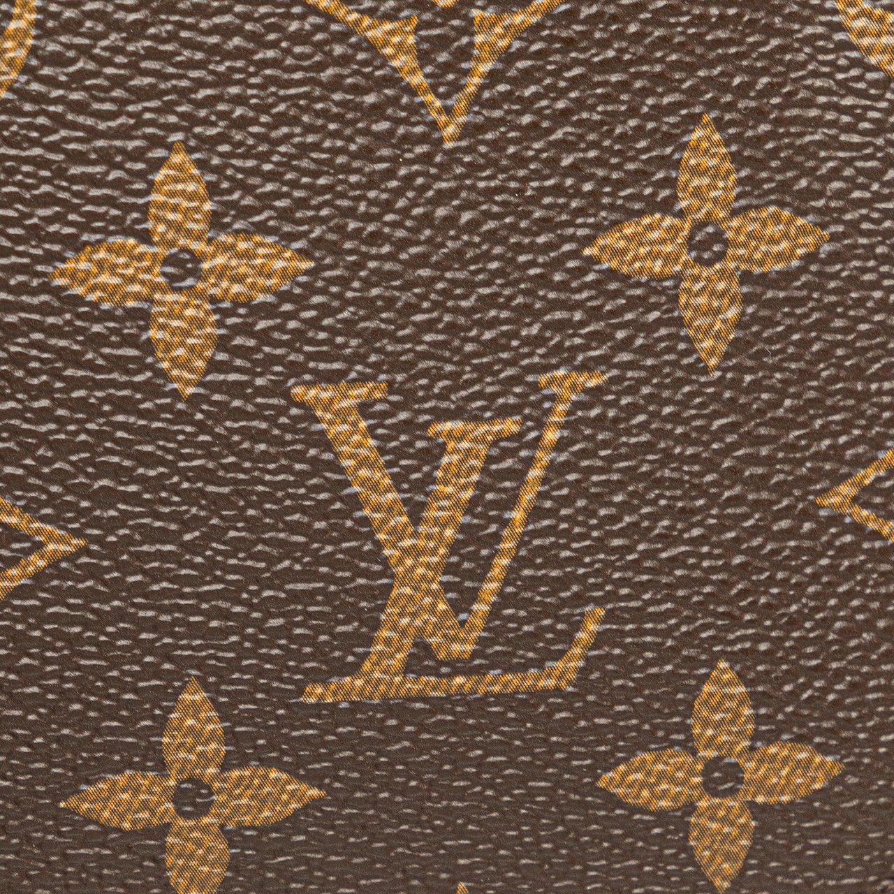 Louis Vuitton Monogram Neverfull Pouch Bruin