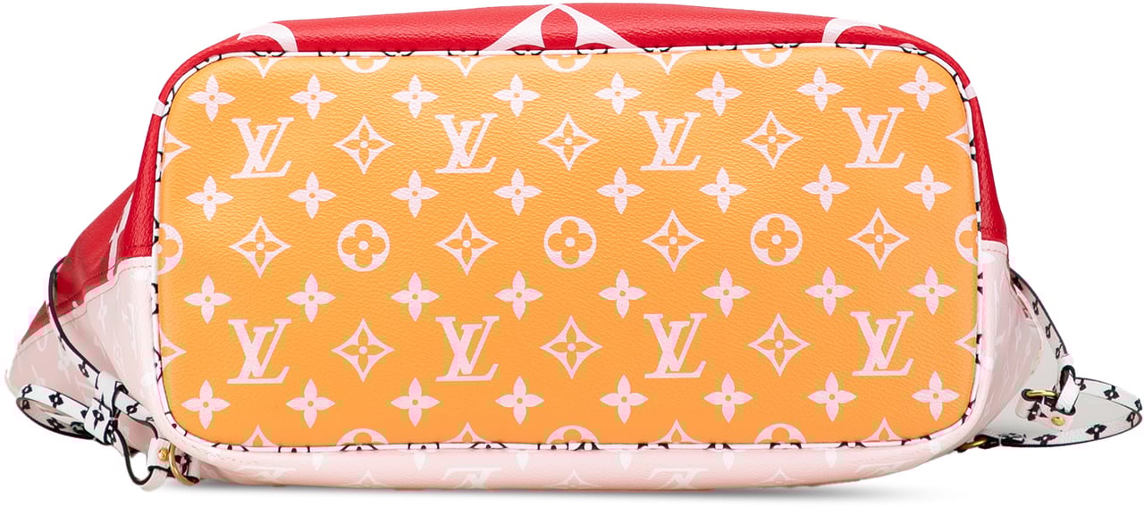 Louis Vuitton Monogram Giant Neverfull MM Rood