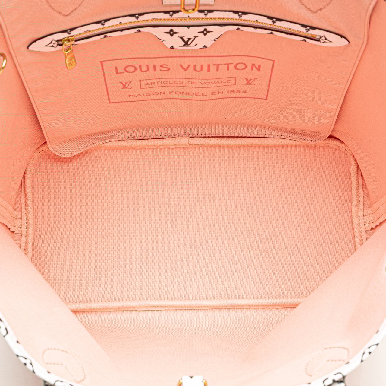Louis Vuitton Monogram Giant Neverfull MM Rood