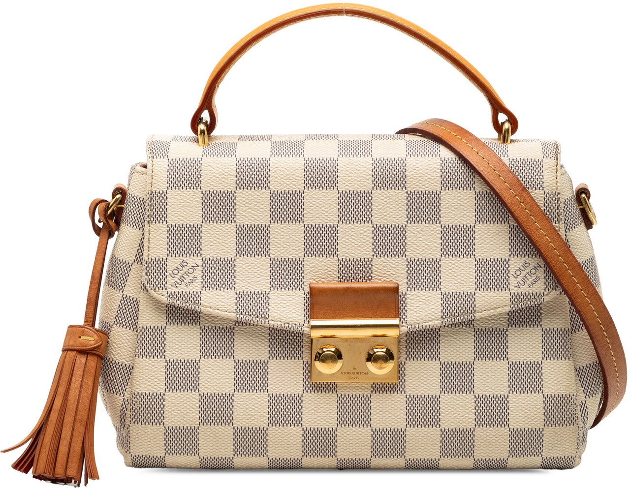 Louis Vuitton Damier Azur Croisette Wit