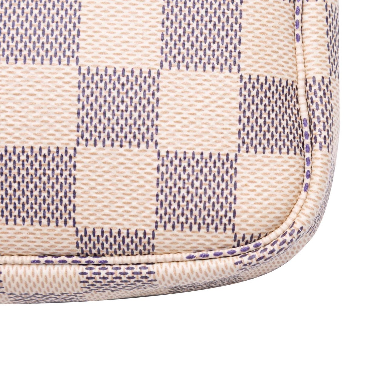 Louis Vuitton Damier Azur Mini Pochette Accessoires Wit