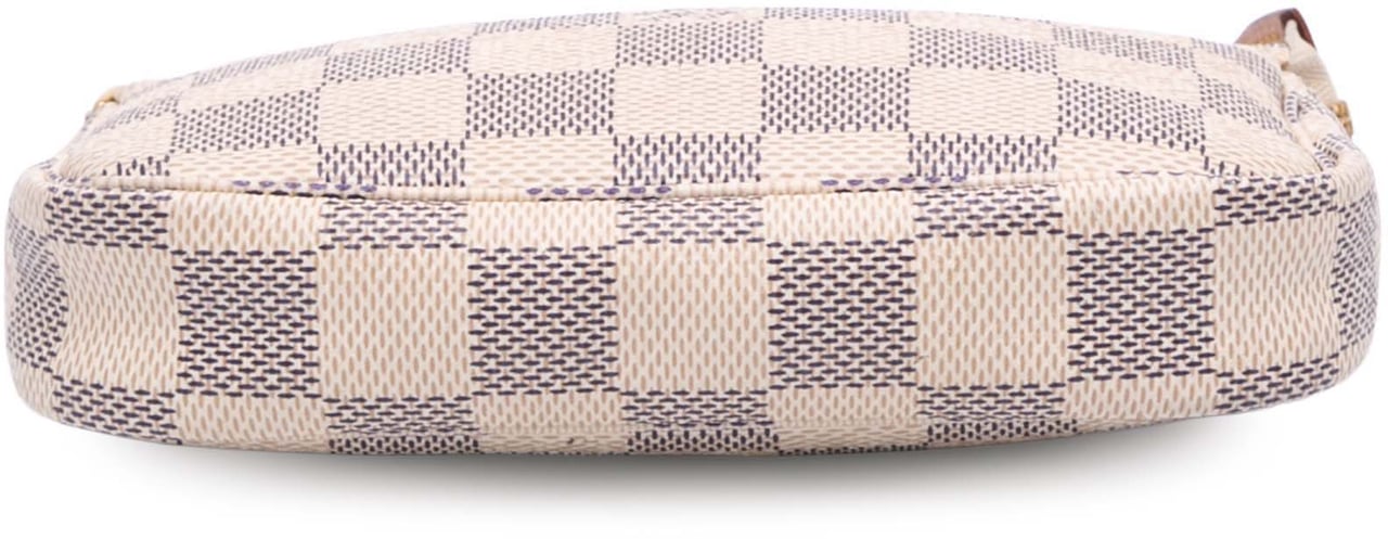 Louis Vuitton Damier Azur Mini Pochette Accessoires Wit
