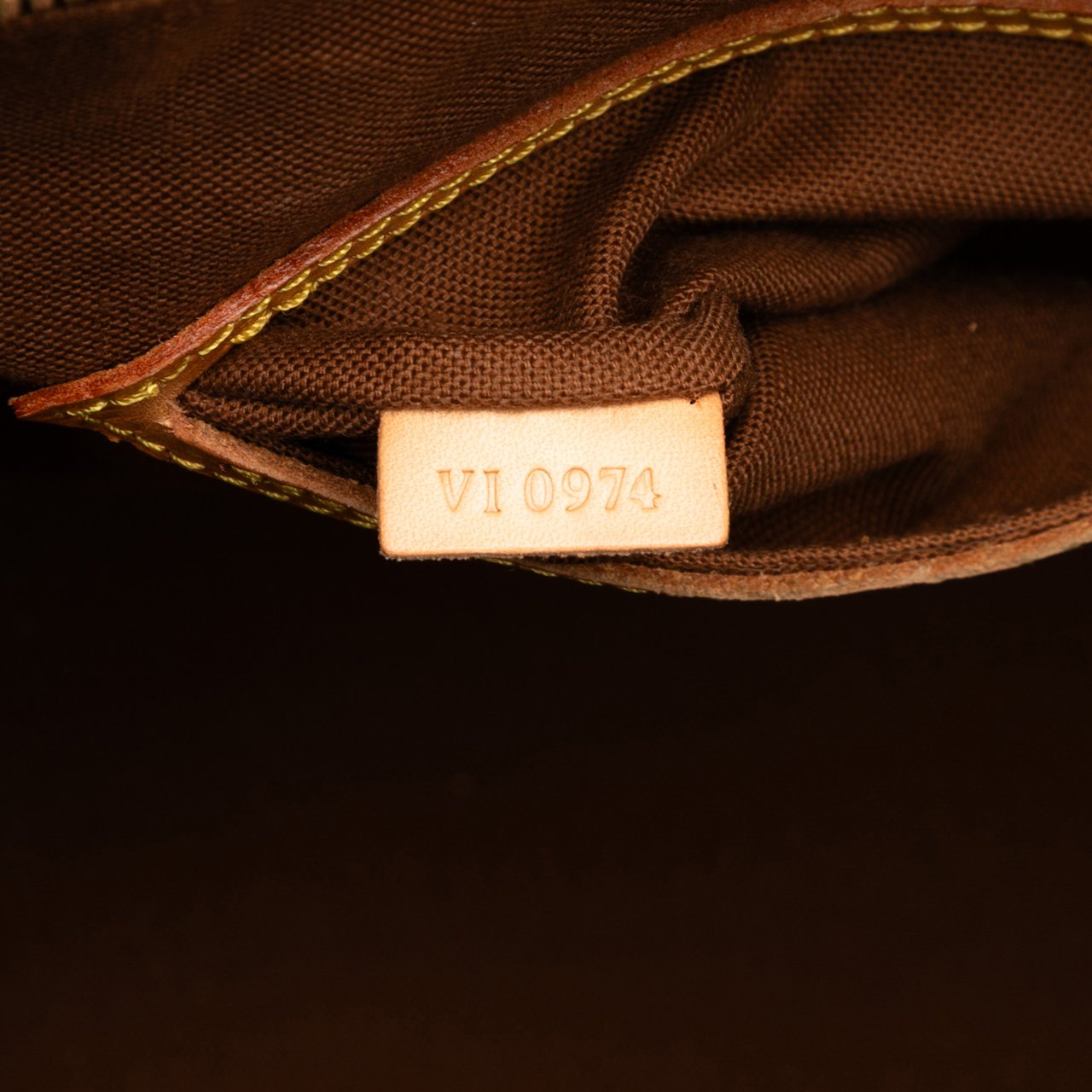 Louis Vuitton Monogram Alma PM Bruin