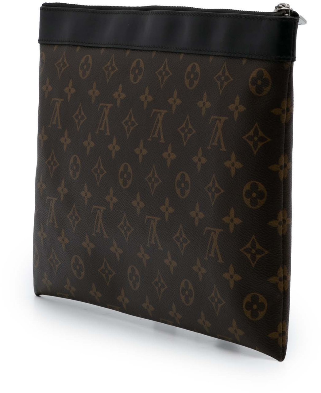 Louis Vuitton Monogram Macassar Discovery Pochette GM Bruin