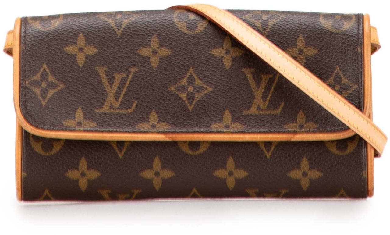 Louis Vuitton Monogram Pochette Twin PM Bruin