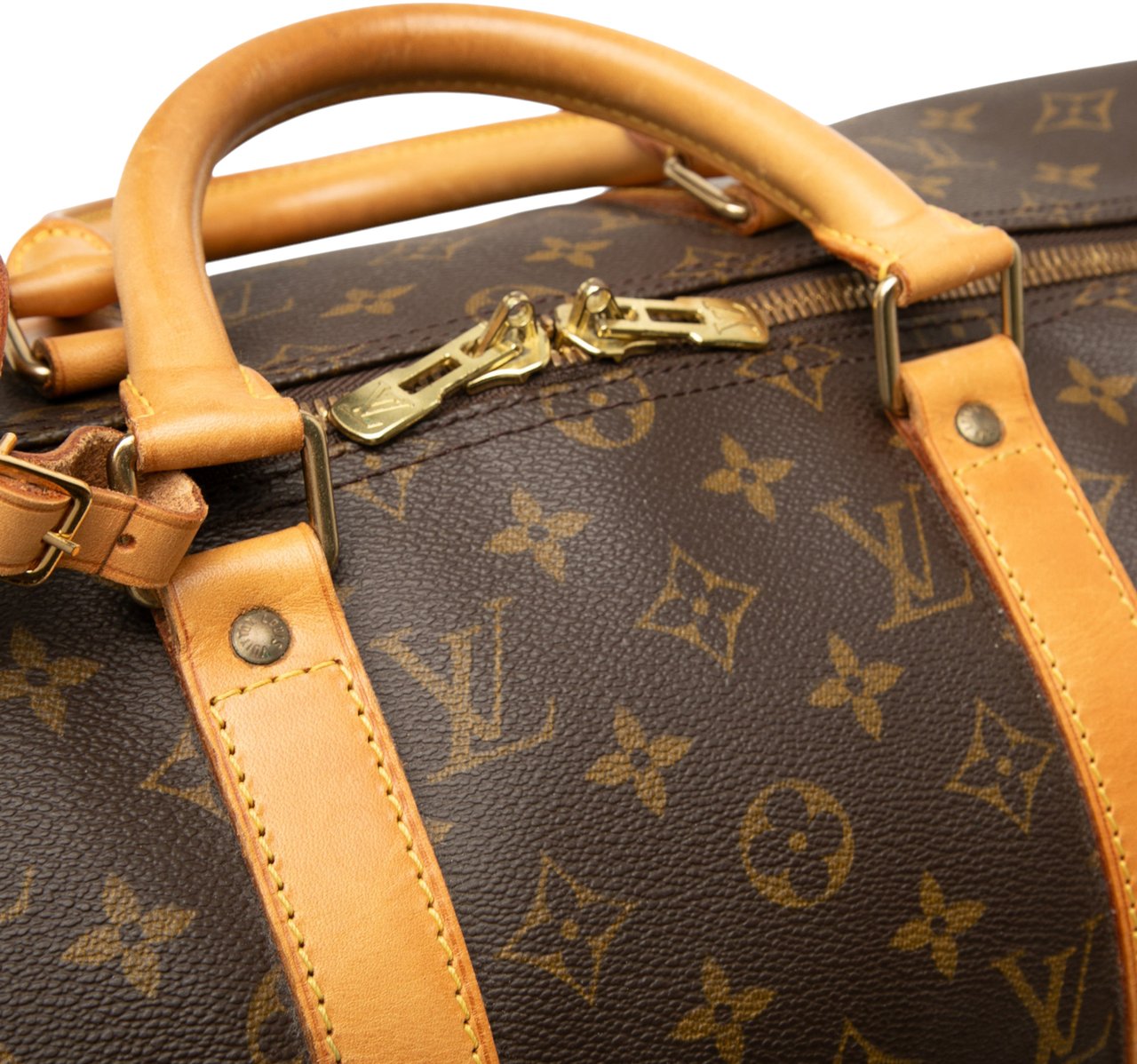 Louis Vuitton Monogram Keepall 50 Bruin