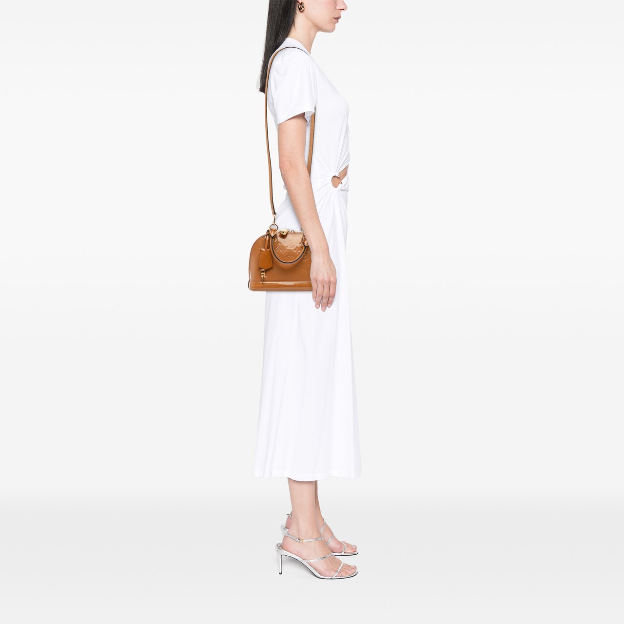 Louis Vuitton Monogram Vernis Alma BB Bruin