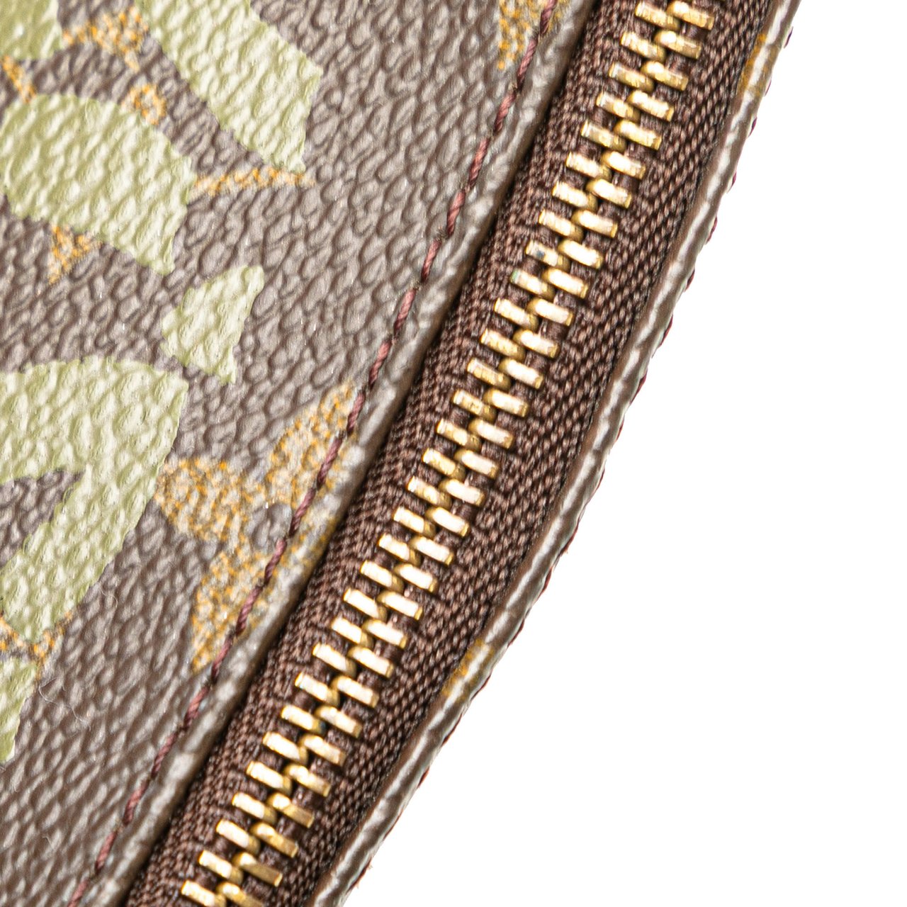 Louis Vuitton Stephen Sprouse Monogram Graffiti Pochette Accessoires Bruin