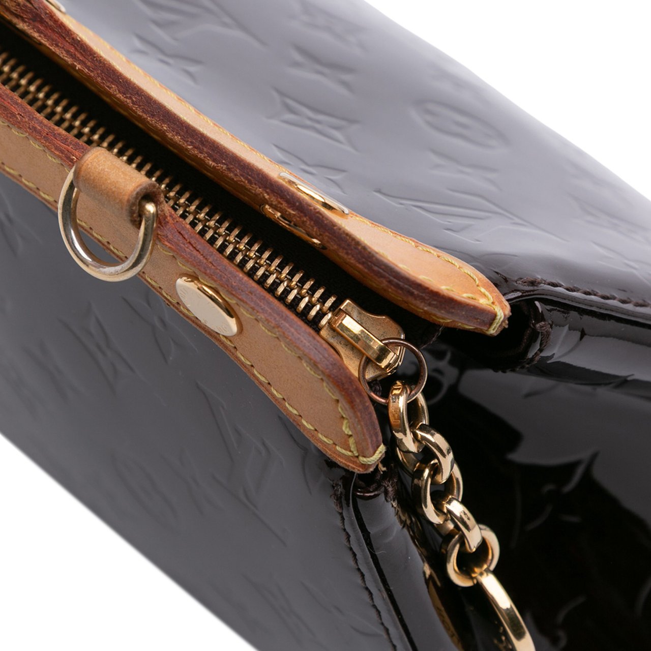 Louis Vuitton Monogram Vernis Brea MM Paars