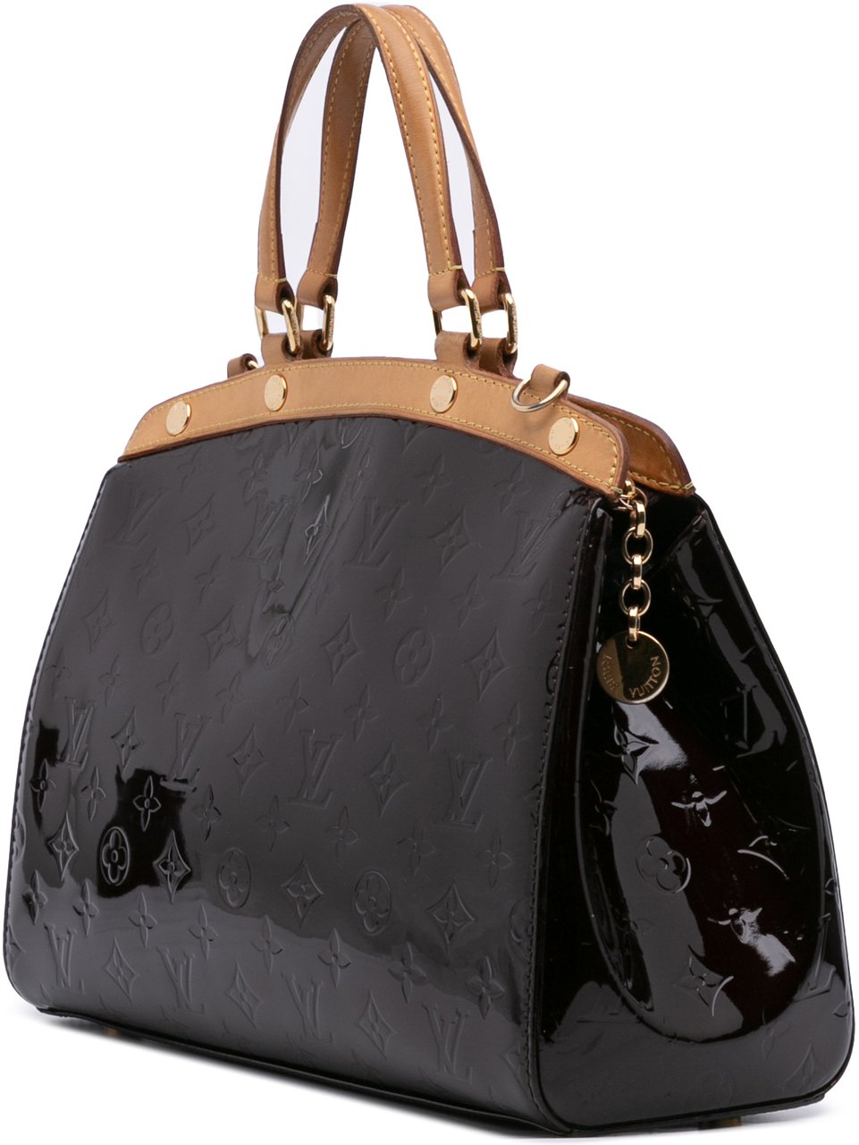 Louis Vuitton Monogram Vernis Brea MM Paars