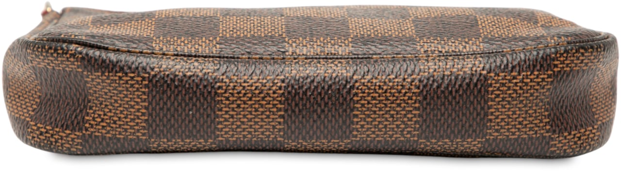 Louis Vuitton Damier Ebene Mini Pochette Accessoires Bruin