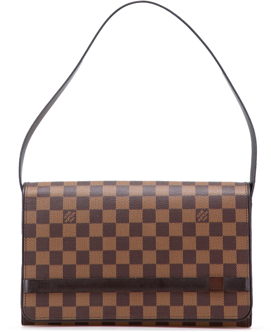 Louis Vuitton Damier Ebene Tribeca Long Bruin