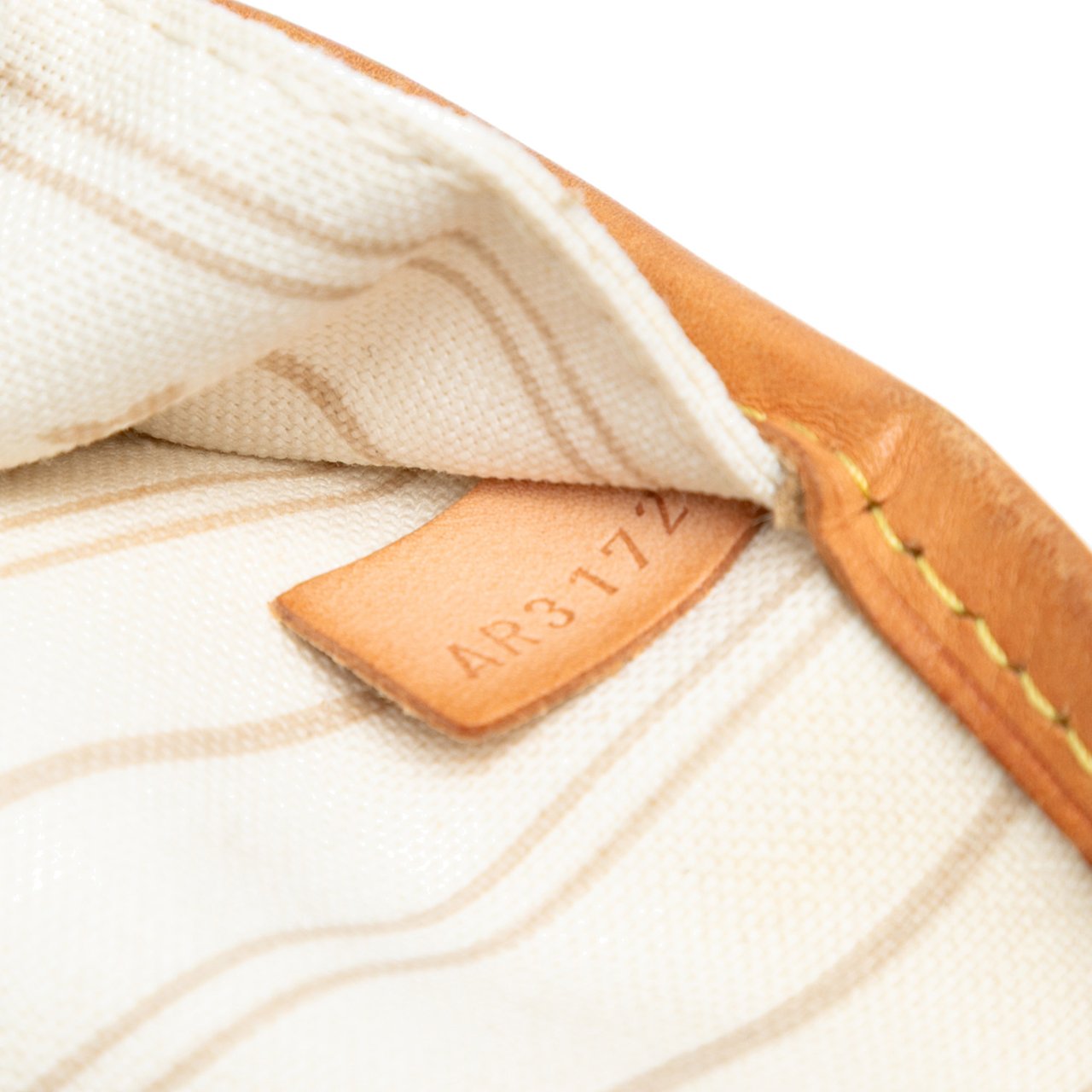 Louis Vuitton Damier Azur Neverfull MM Wit