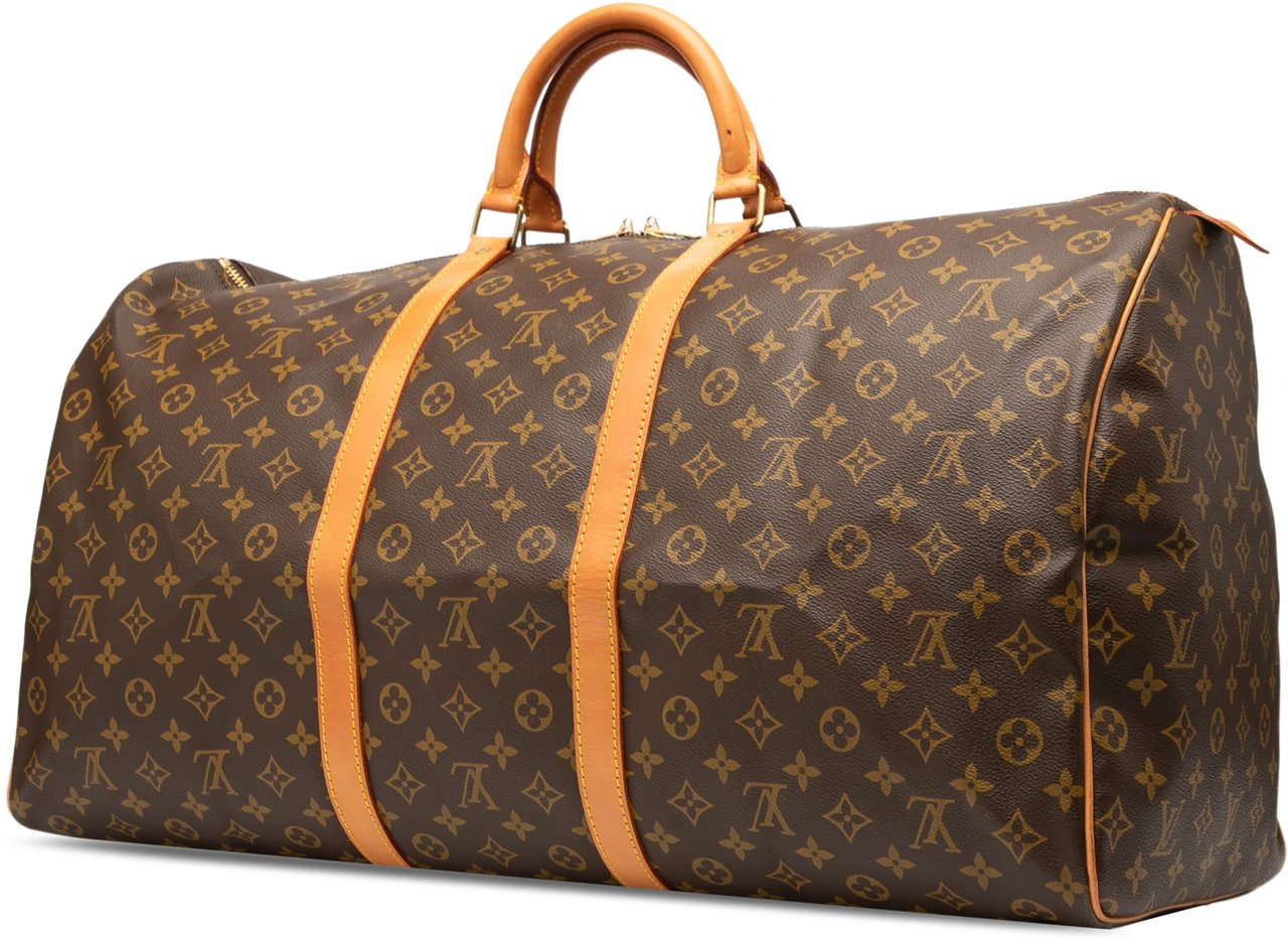 Louis Vuitton Monogram Keepall 60 Bruin