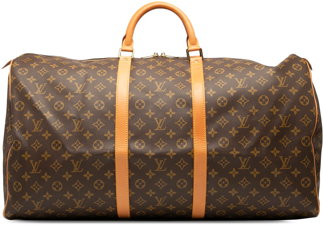 Louis Vuitton Monogram Keepall 60 Bruin