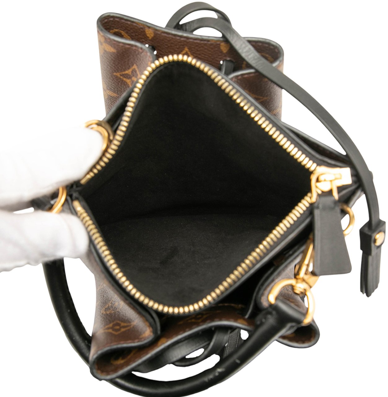 Louis Vuitton Monogram Fringed Noe Bruin