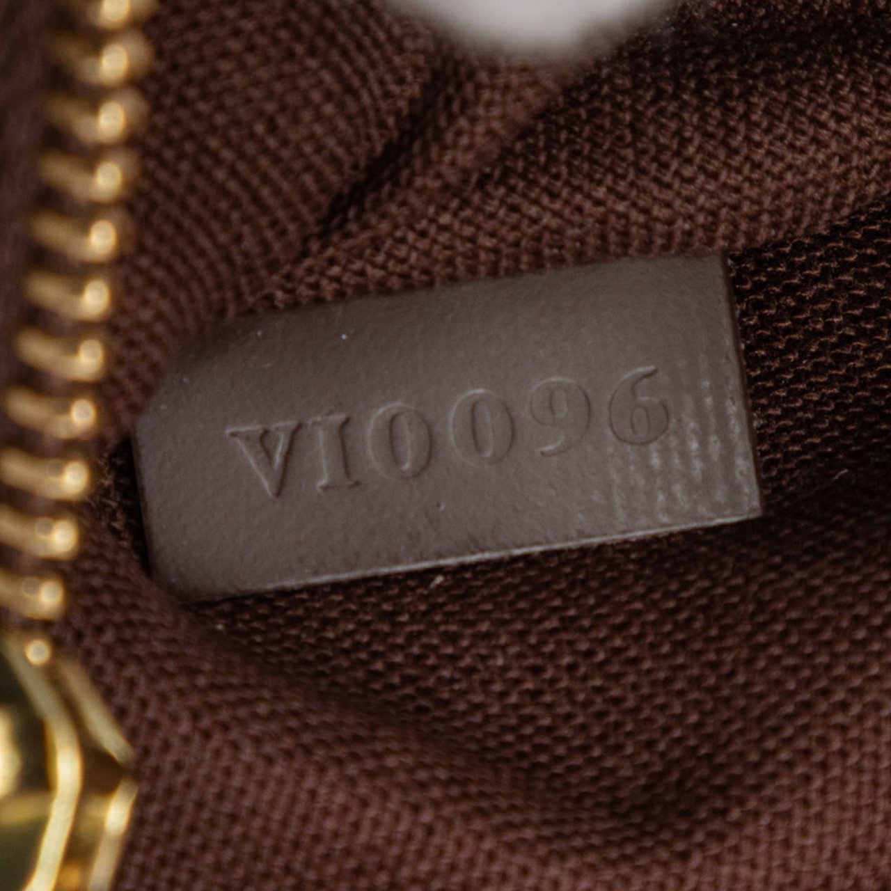 Louis Vuitton Damier Ebene Melville Belt Bum Bag Bruin