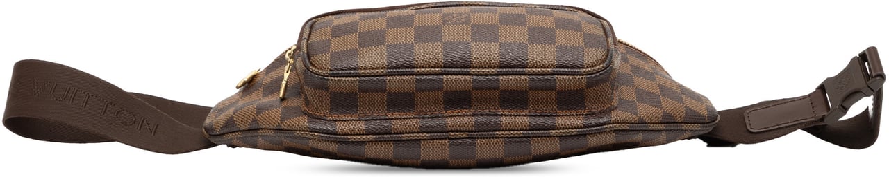 Louis Vuitton Damier Ebene Melville Belt Bum Bag Bruin