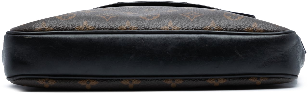 Louis Vuitton Monogram Macassar Bass MM Bruin