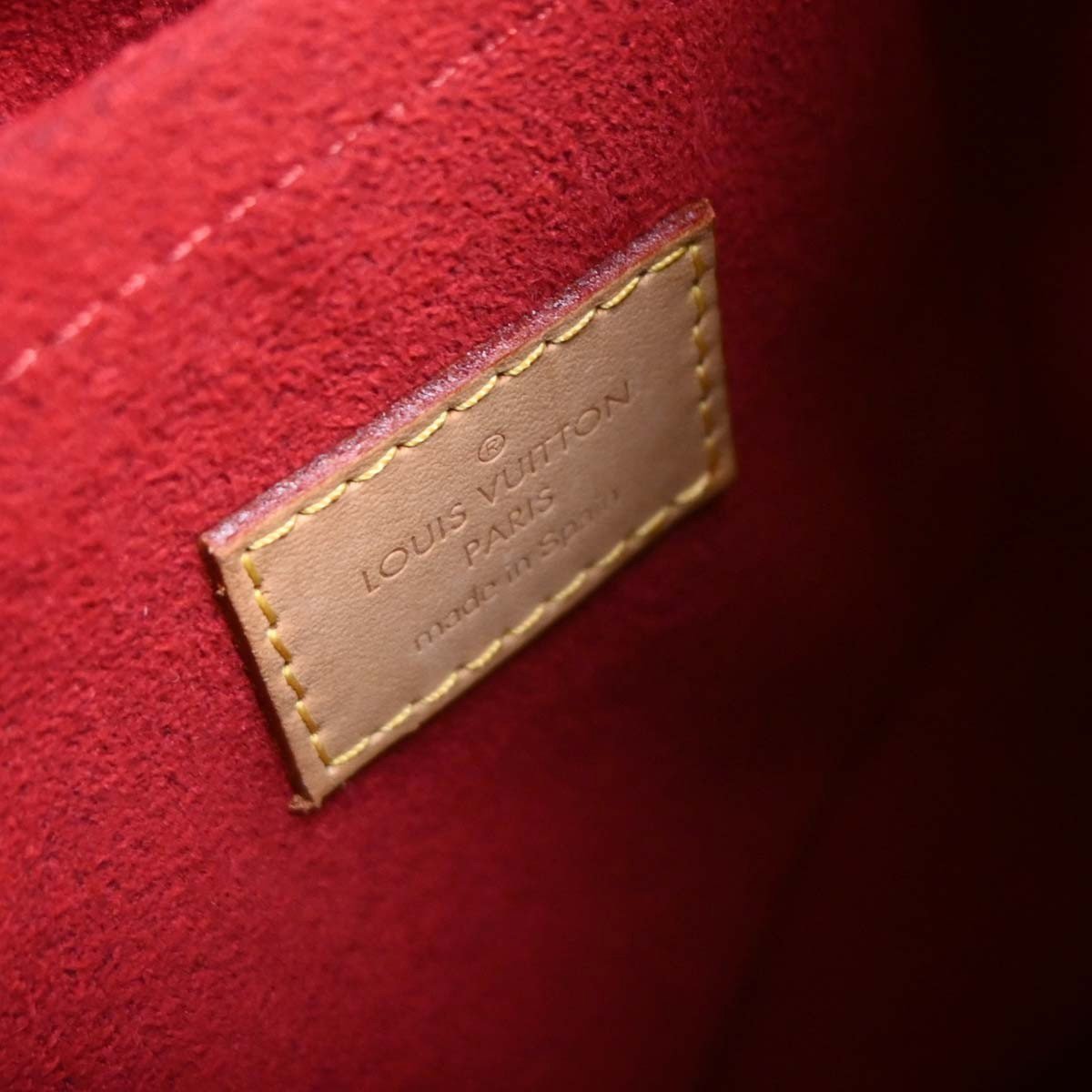 Louis Vuitton Louis Vuitton Croissant Handbag Monogram Canvas GM Bruin