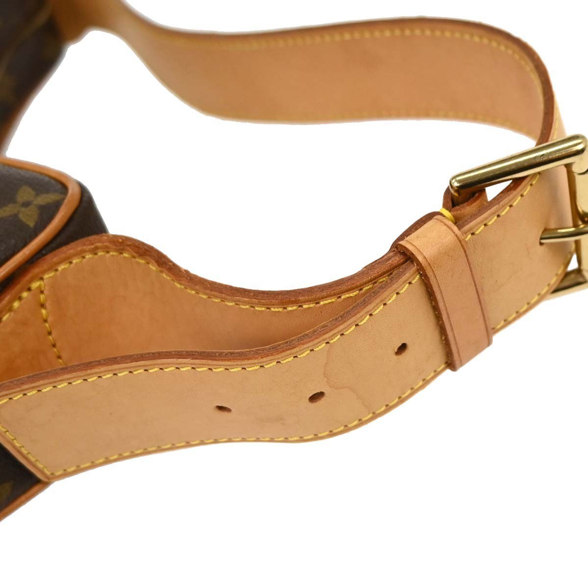 Louis Vuitton Louis Vuitton Croissant Handbag Monogram Canvas GM Bruin