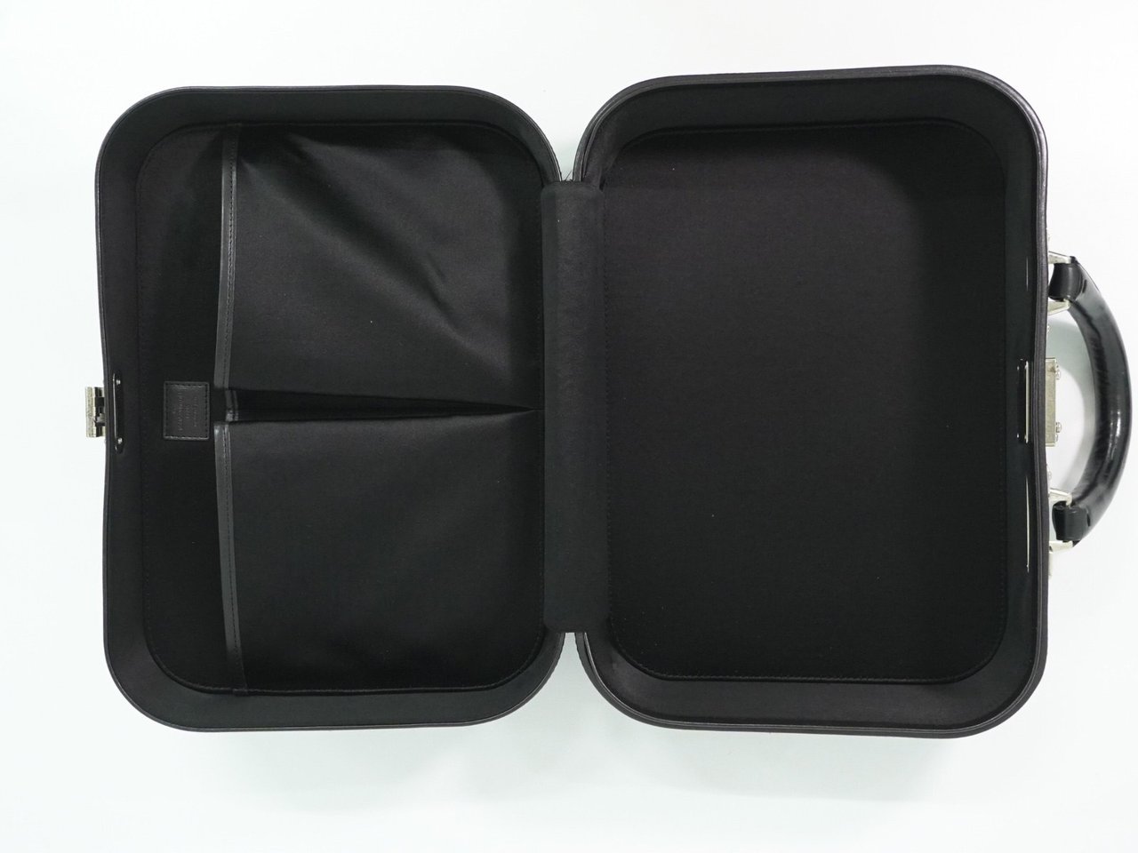 Louis Vuitton Louis Vuitton Valisette Handbag Monogram Glace Leather MM Zwart