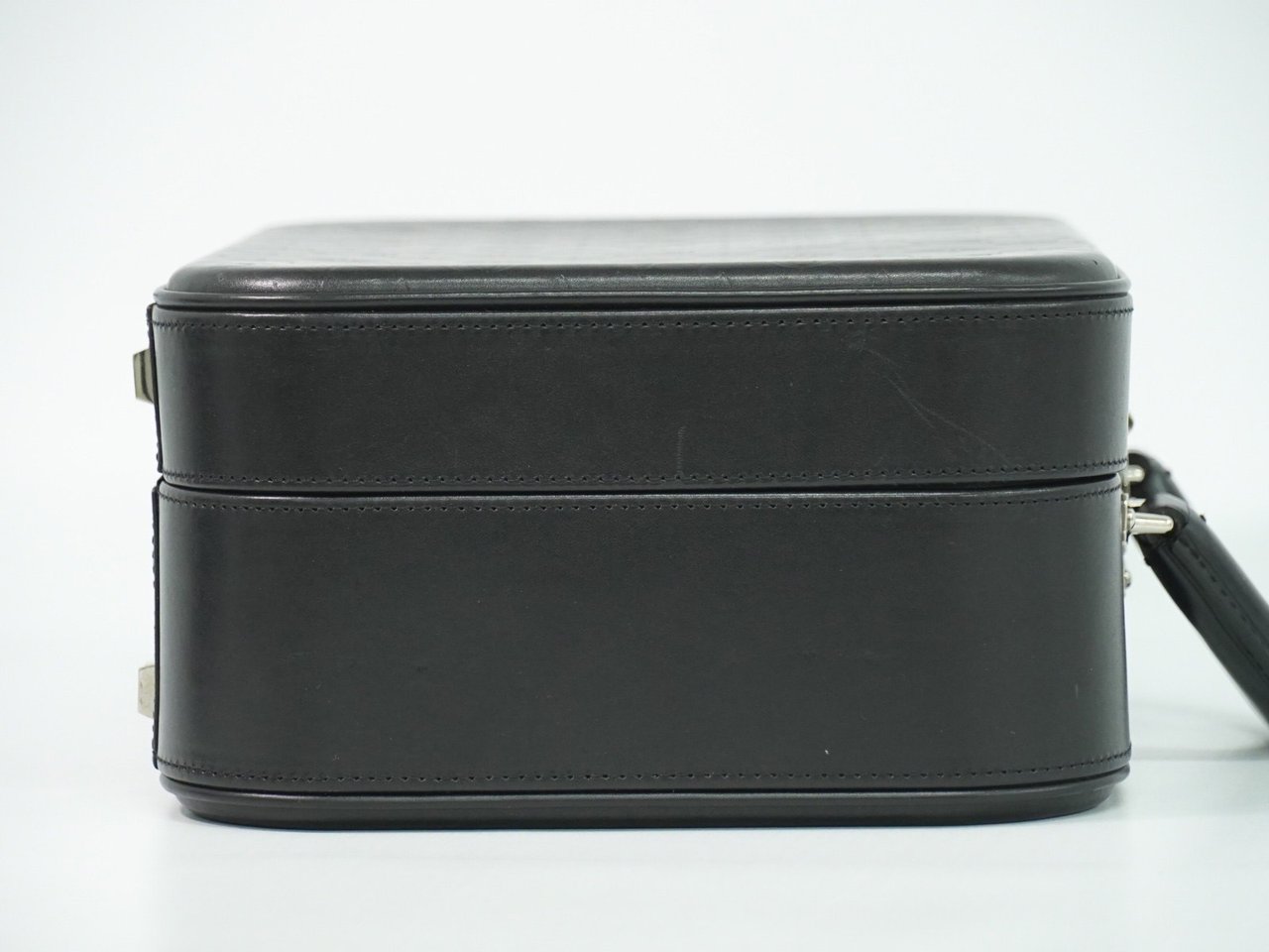 Louis Vuitton Louis Vuitton Valisette Handbag Monogram Glace Leather MM Zwart