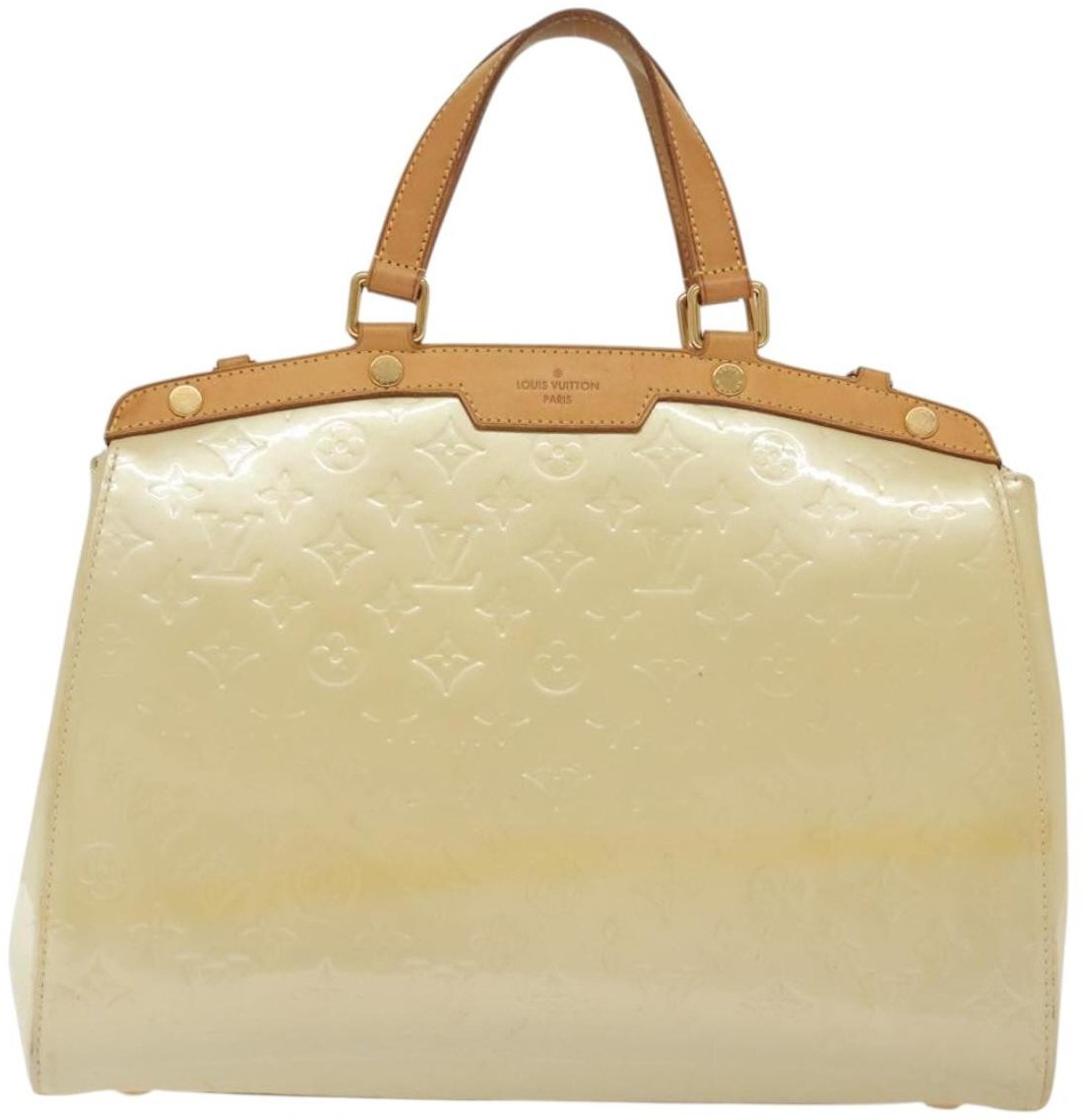 Louis Vuitton Louis Vuitton Blair Monogram vernis GM Beige