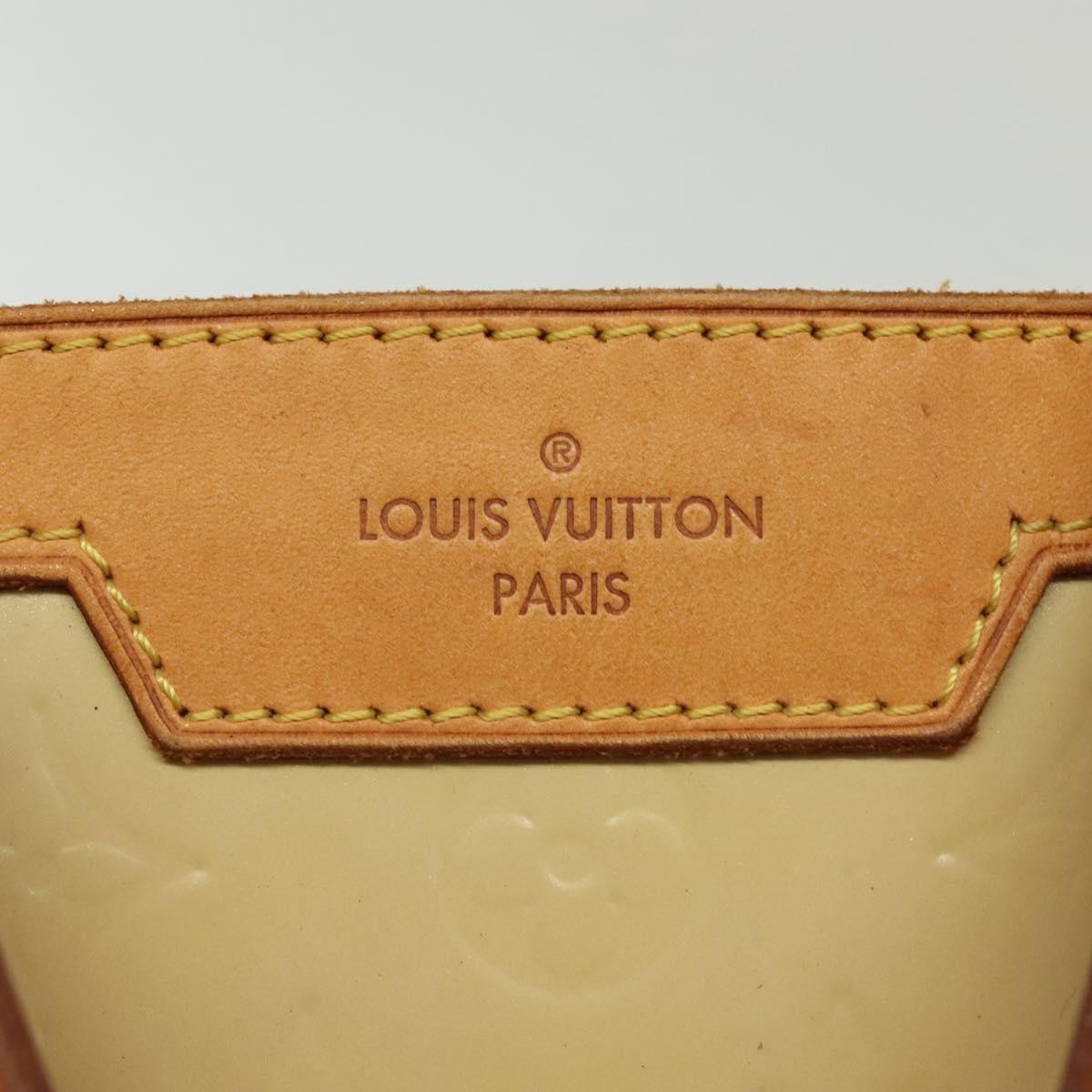 Louis Vuitton Louis Vuitton Blair Monogram vernis GM Beige