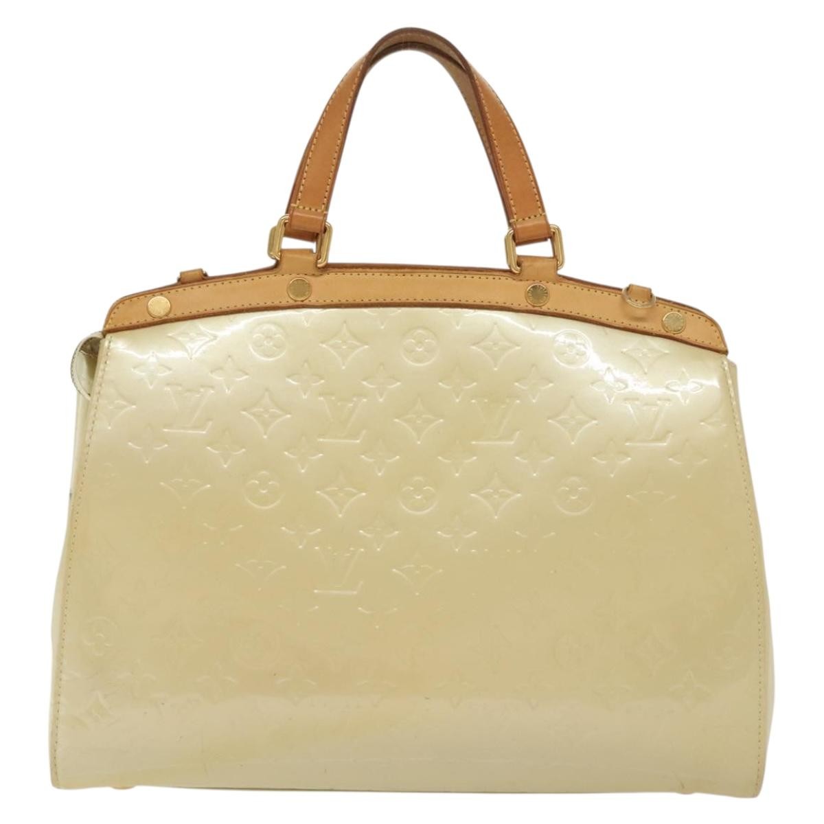 Louis Vuitton Louis Vuitton Blair Monogram vernis GM Beige