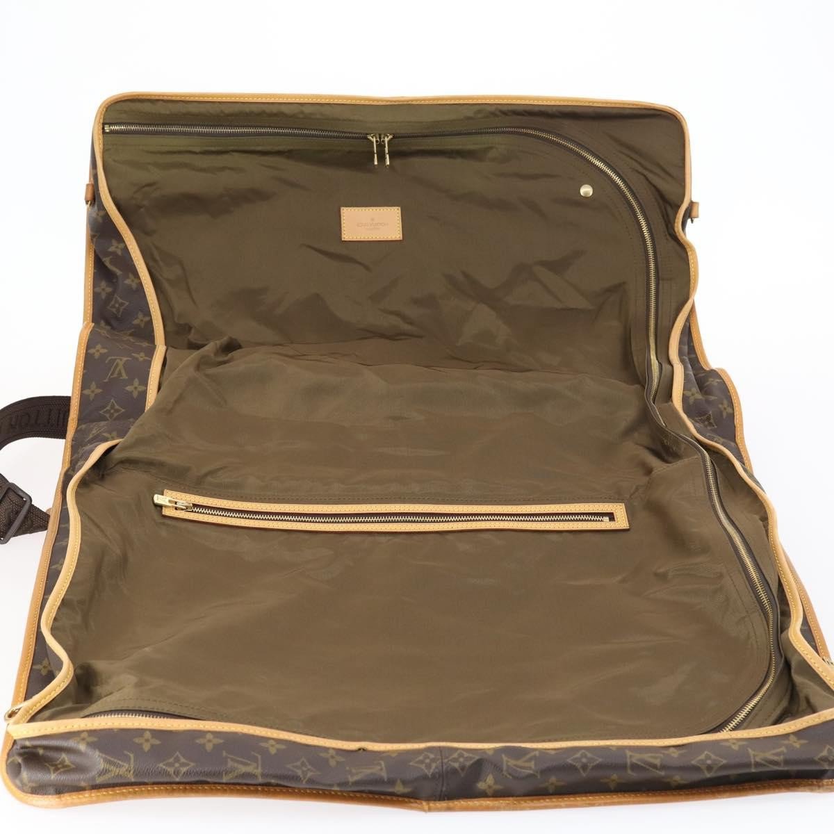 Louis Vuitton Louis Vuitton Garment Carrier Bag Monogram Canvas Two Hangers Bruin