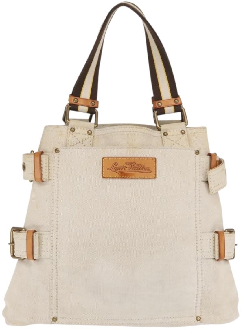 Louis Vuitton Louis Vuitton Globe Shopper Tote Canvas MM Beige