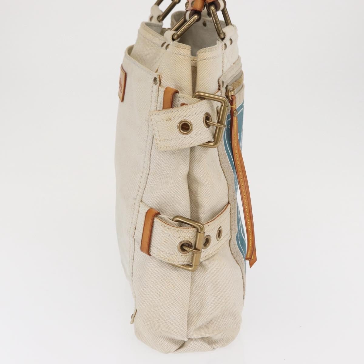 Louis Vuitton Louis Vuitton Globe Shopper Tote Canvas MM Beige