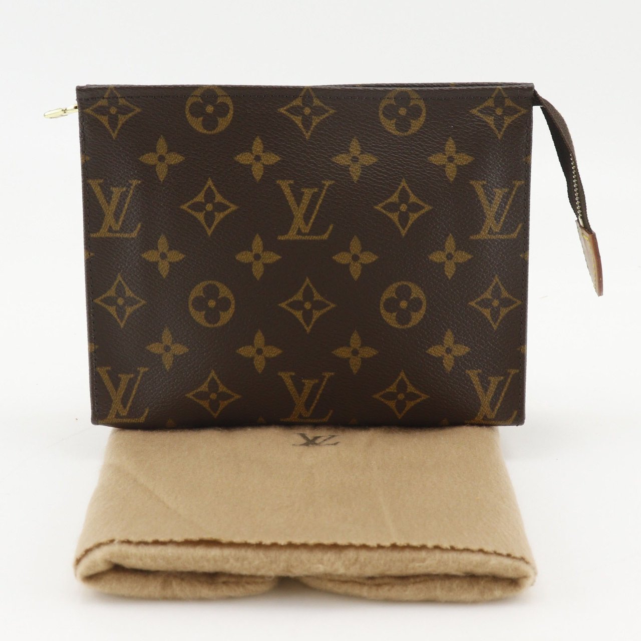 Louis Vuitton Toiletry Pouch Monogram Canvas 19 Bruin