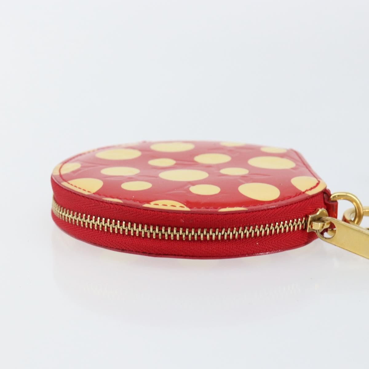 Louis Vuitton Louis Vuitton Boite Chapeau Coin Purse Patent Leather Rood