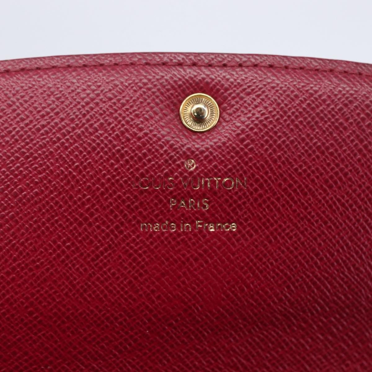 Louis Vuitton Louis Vuitton Emilie Wallet Monogram Canvas Bruin