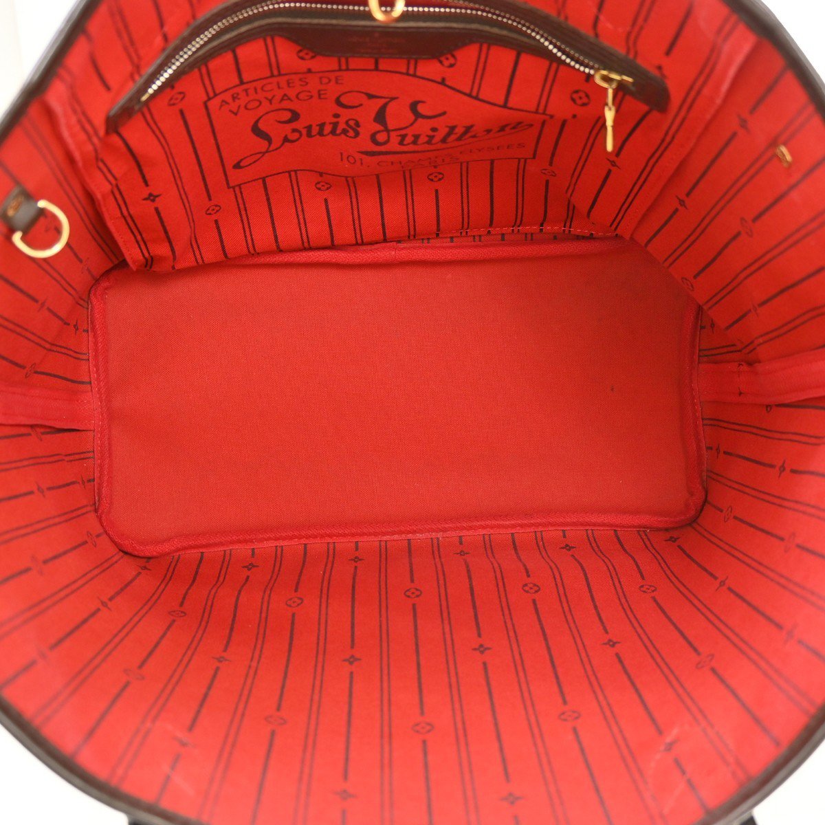 Louis Vuitton Neverfull Tote Damier MM Bruin
