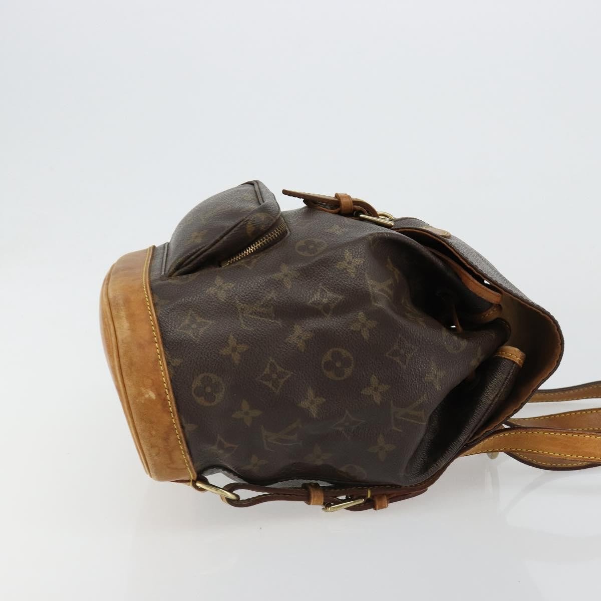 Louis Vuitton Vintage Montsouris Monogram Canvas PM Bruin