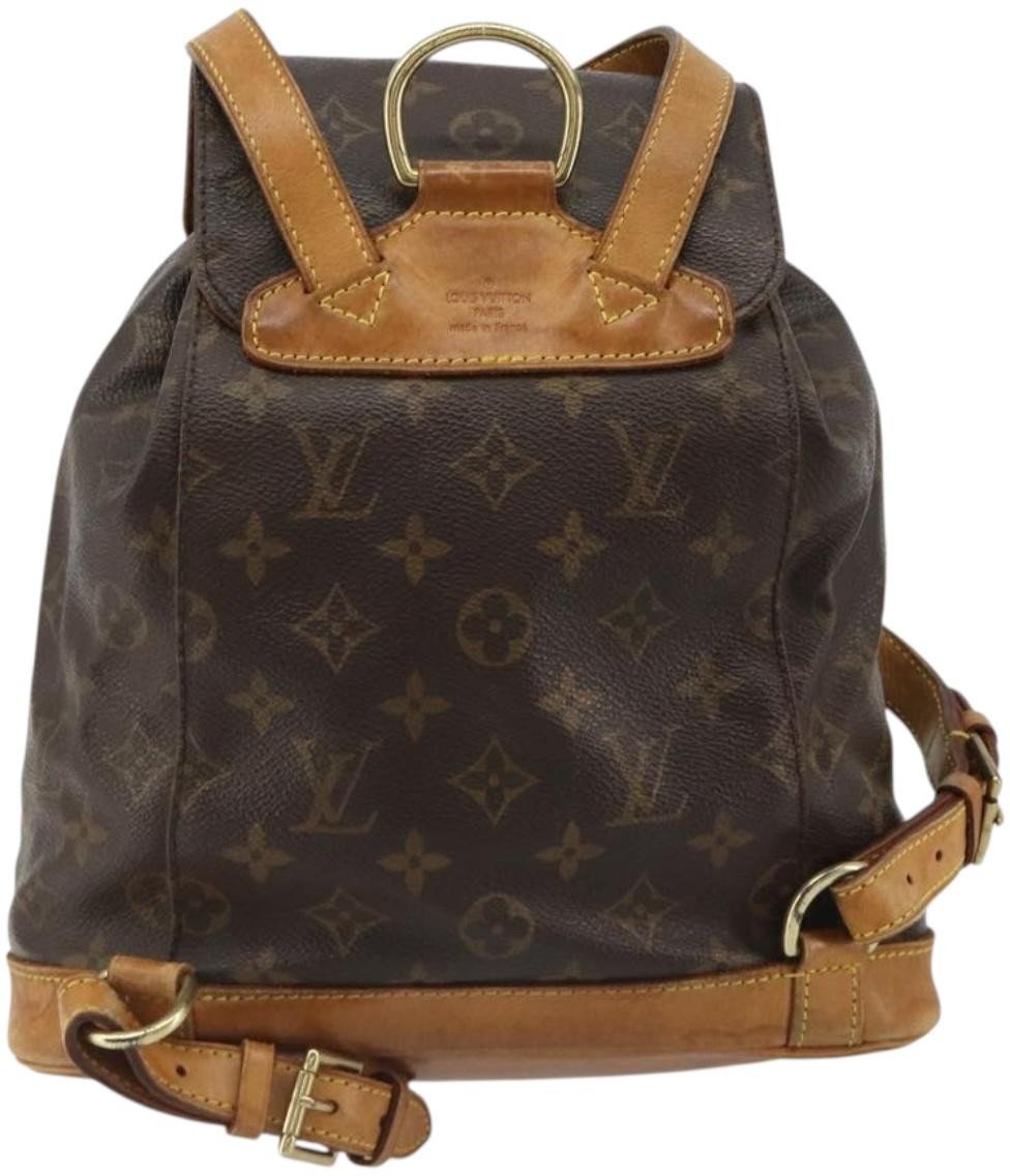 Louis Vuitton Vintage Montsouris Monogram Canvas PM Bruin