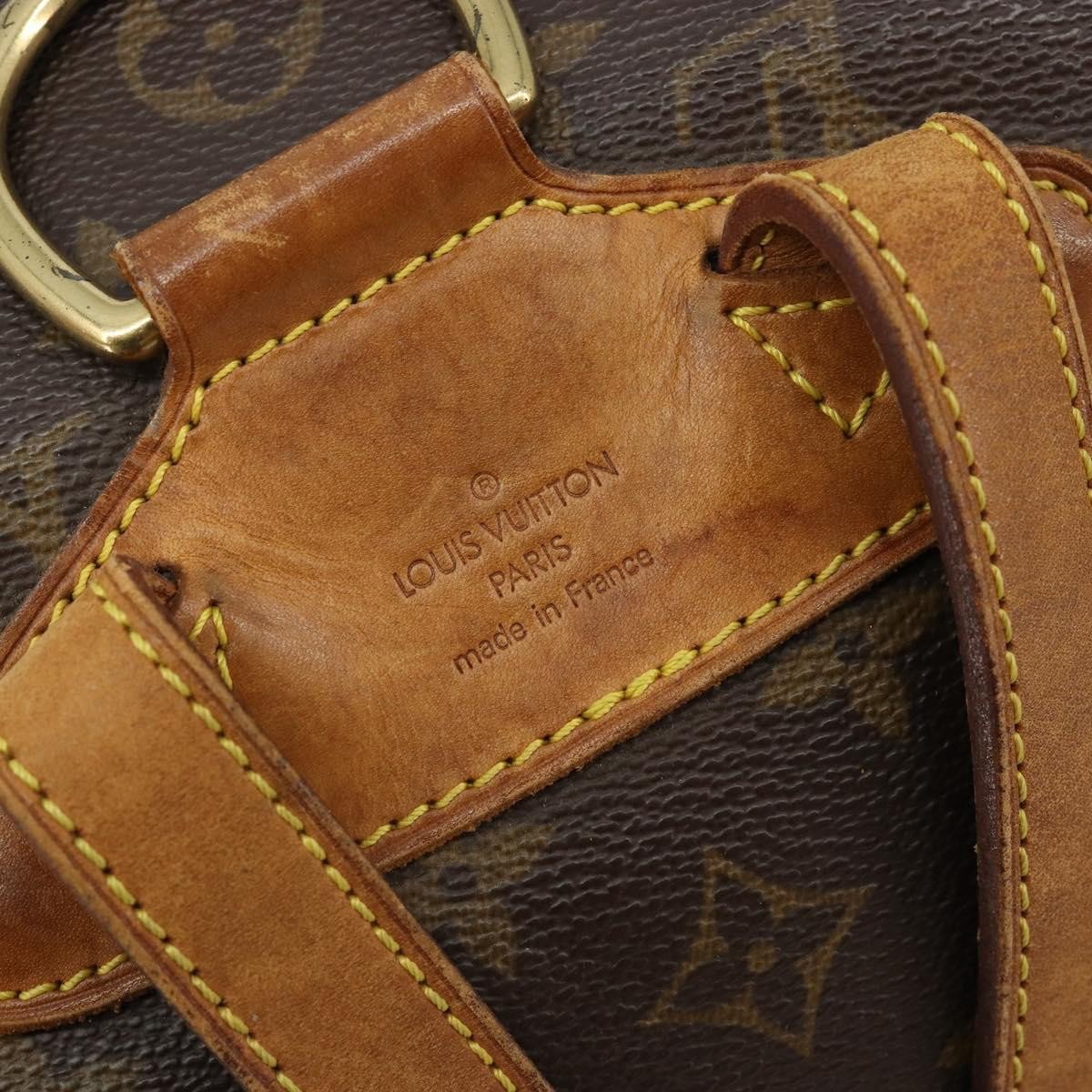Louis Vuitton Vintage Montsouris Monogram Canvas PM Bruin