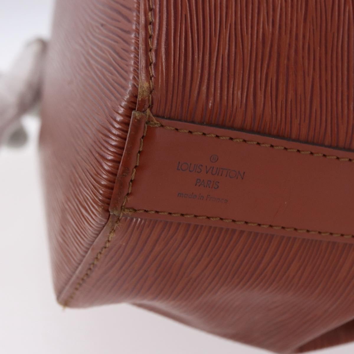 Louis Vuitton Vintage Sac d'Epaule Handbag Epi GM Bruin