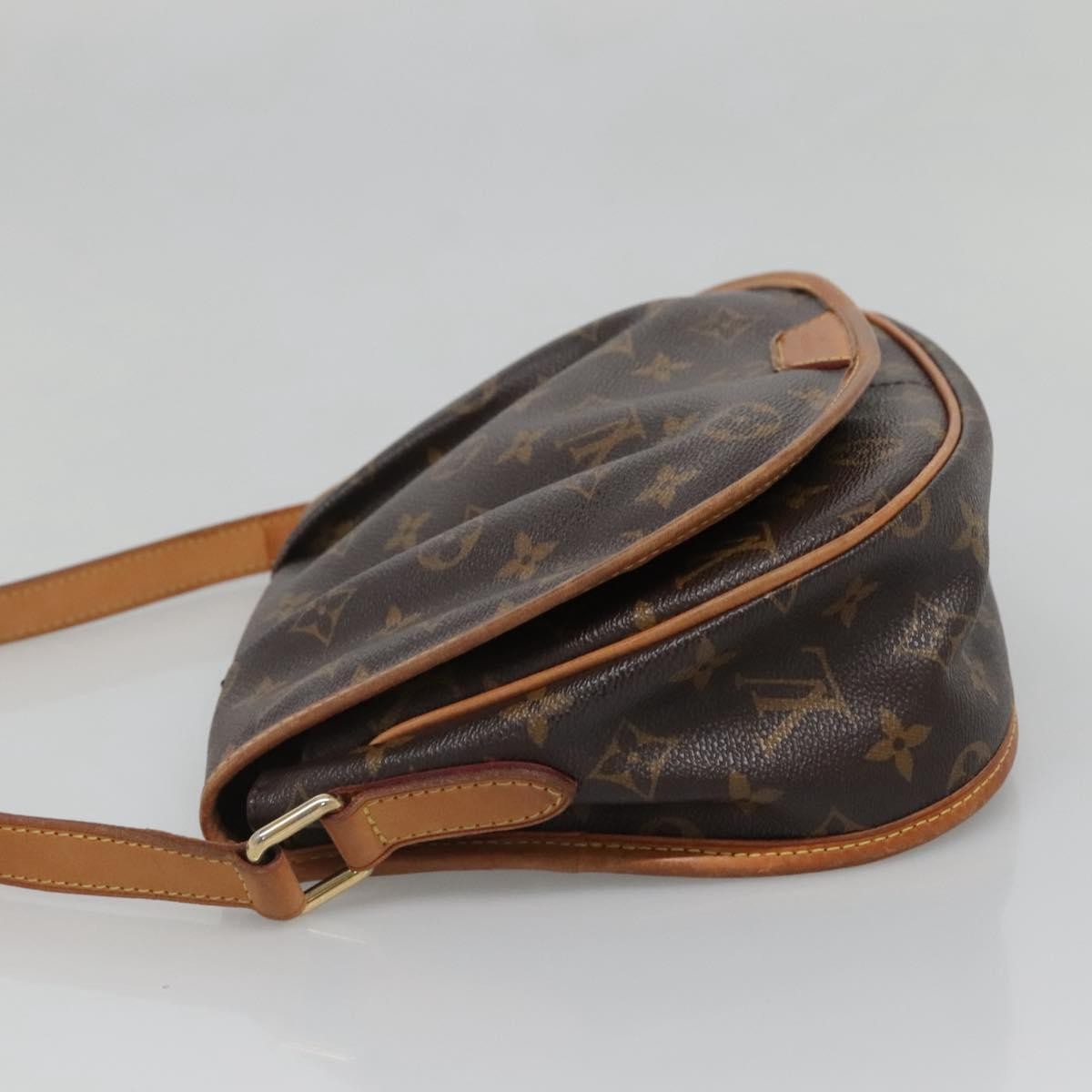 Louis Vuitton Louis Vuitton Menilmontant Handbag Monogram Canvas PM Bruin