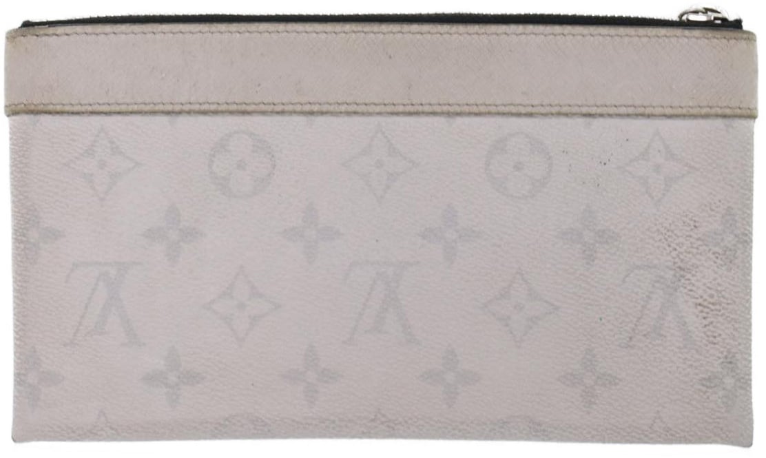 Louis Vuitton Discovery Pochette Monogram Taigarama PM Grijs