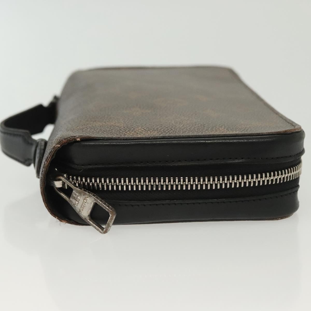 Louis Vuitton Louis Vuitton Poche Escapade Organizer Wallet Monogram Canvas Bruin