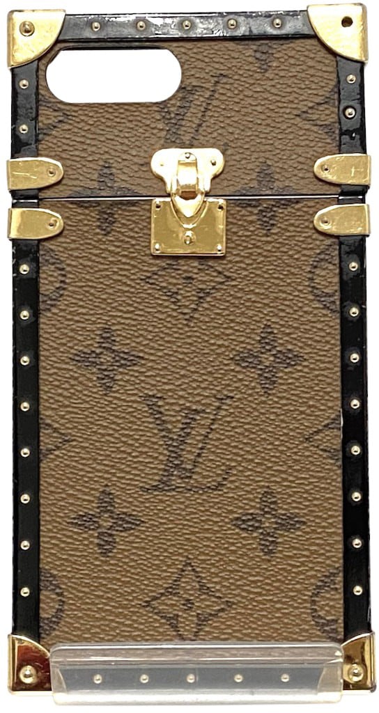 Louis Vuitton Louis Vuitton Trunk Clutch Damier Monogram LV Pop Canvas Bruin