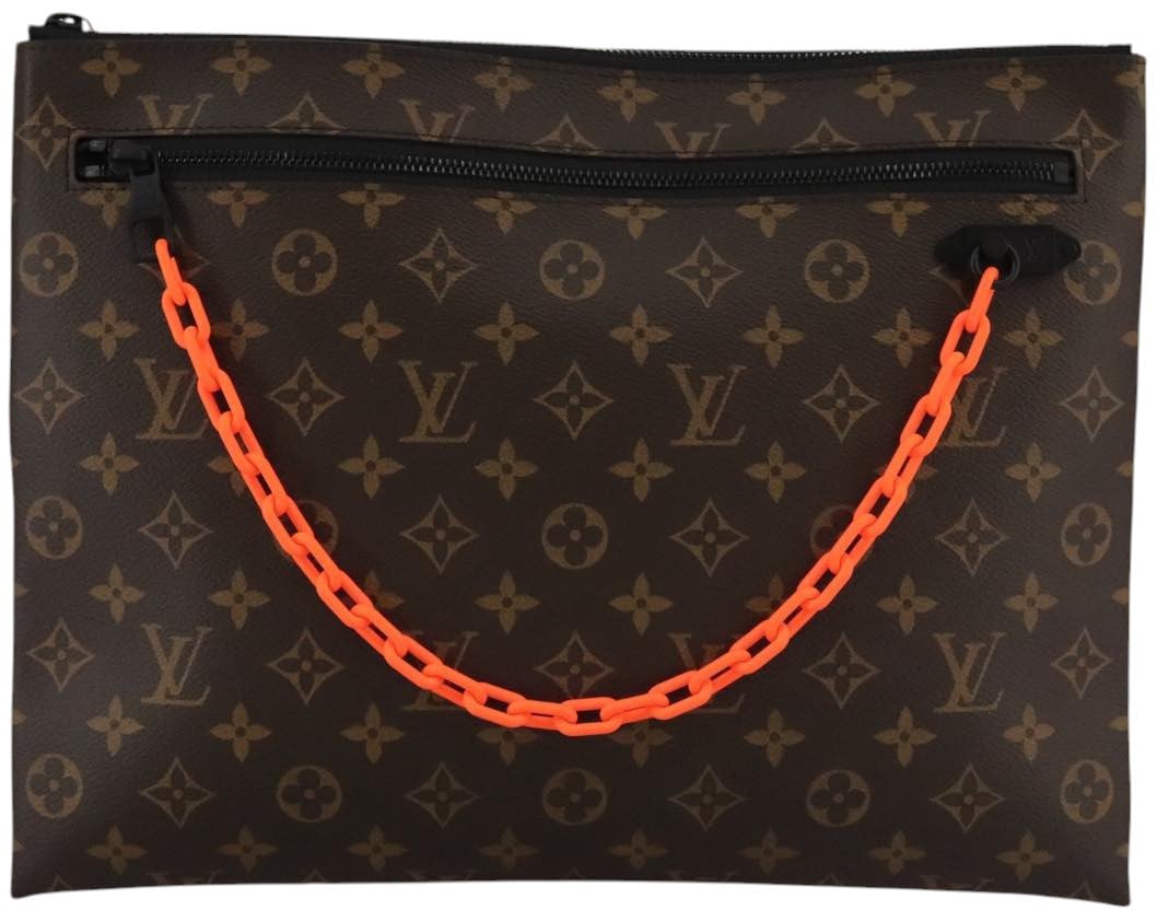 Louis Vuitton Louis Vuitton Solar Ray A4 Pouch Monogram Canvas Bruin