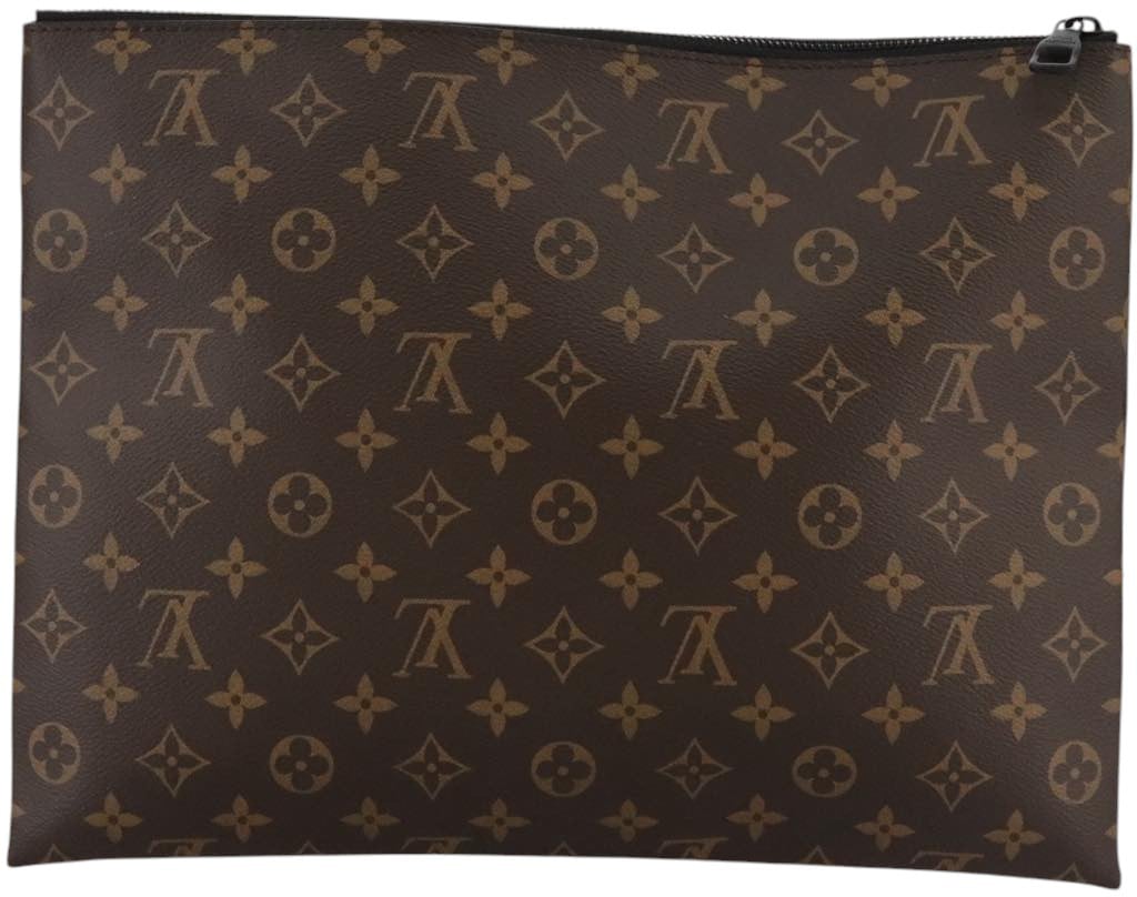 Louis Vuitton Louis Vuitton Solar Ray A4 Pouch Monogram Canvas Bruin